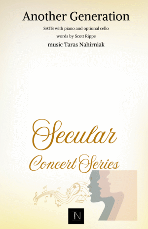 Another Generation (SATB, Piano and Cello)