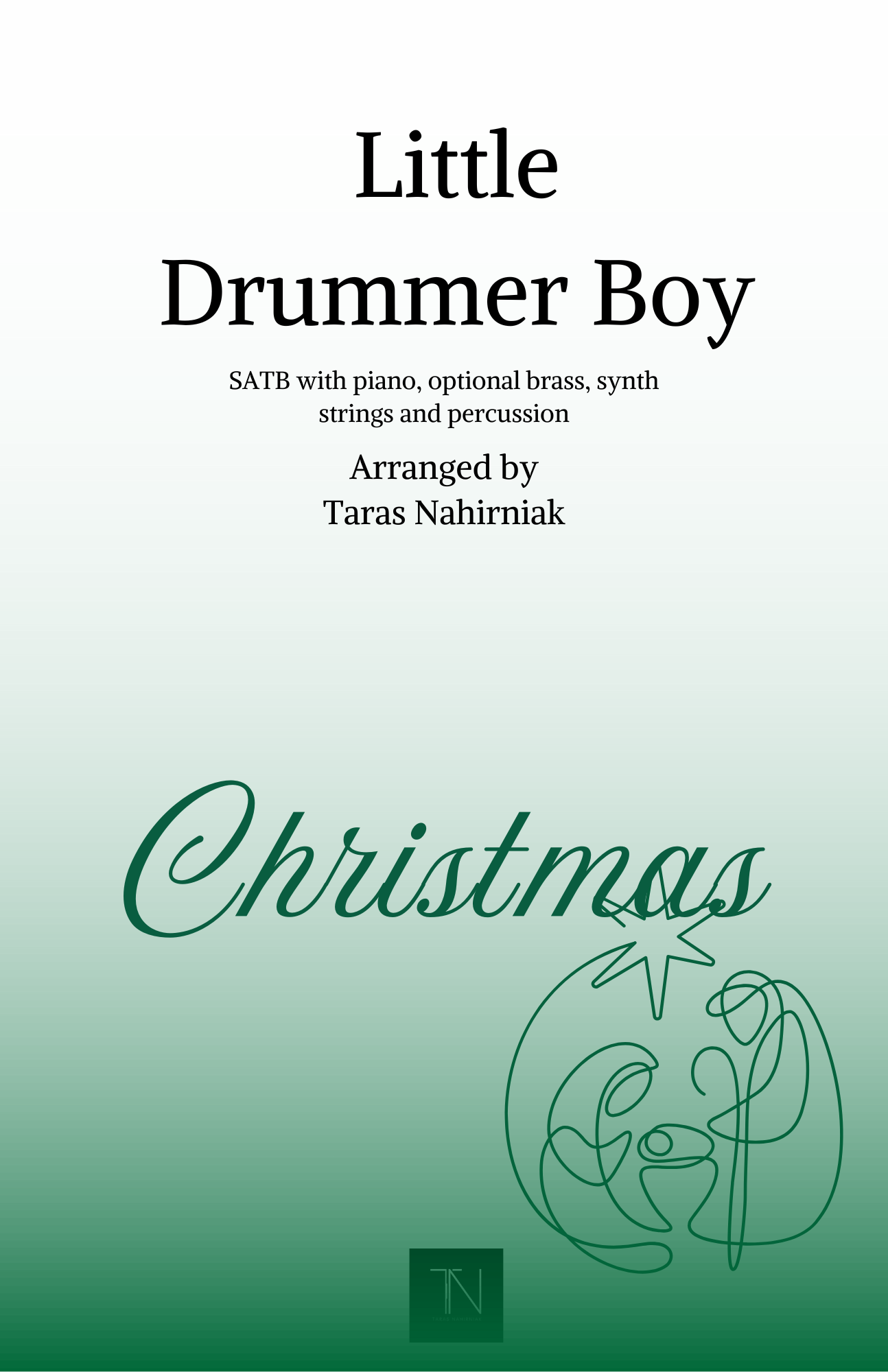 Little Drummer Boy (SATB, Piano, Brass and Percussion)