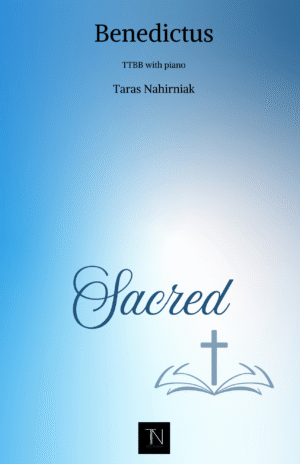Benedictus (TTBB and Piano)