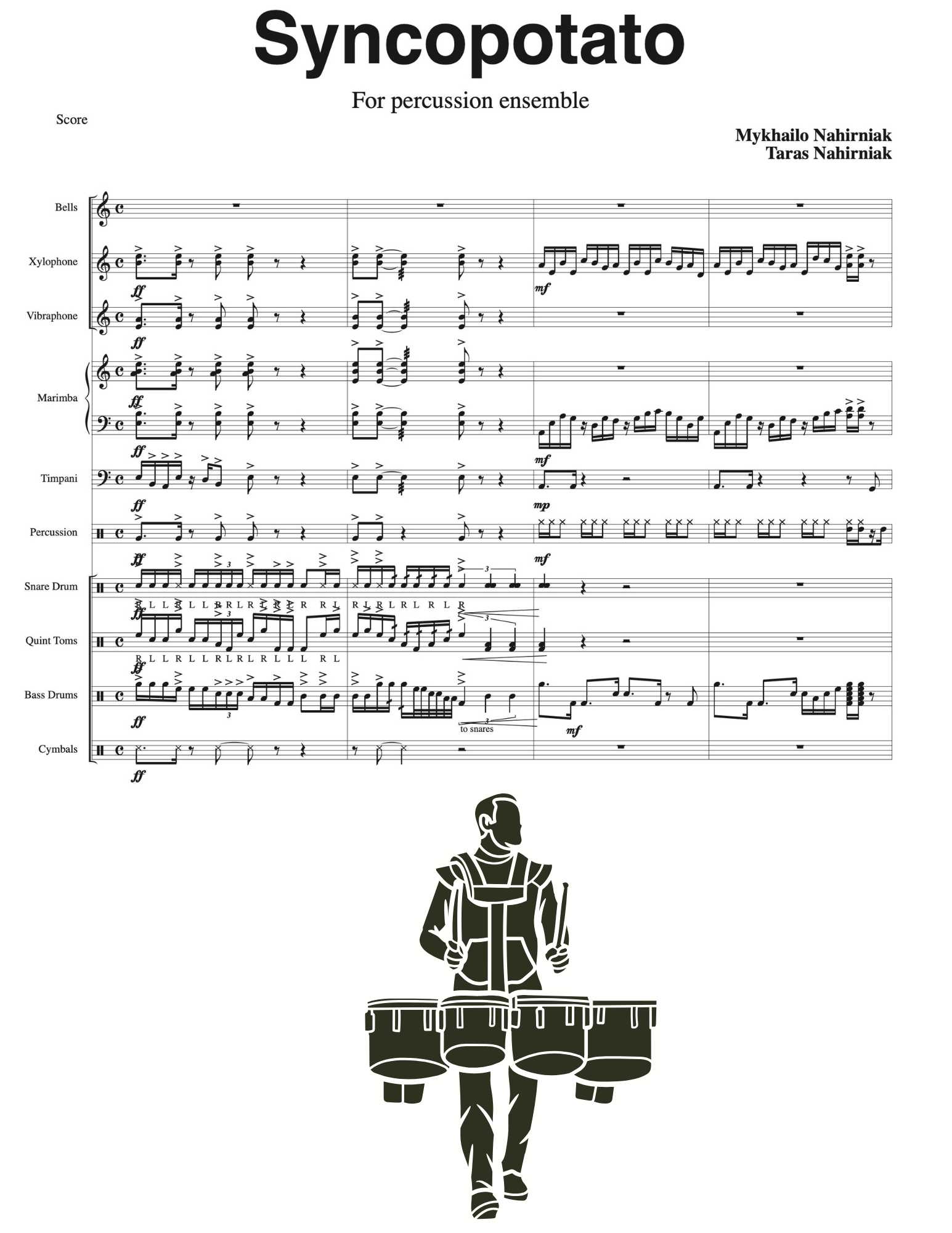 Syncopotato (Marching Percussion Ensemble)